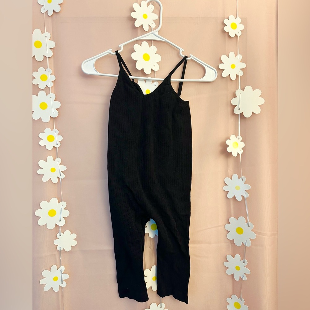Black Stretchy Jumpsuit